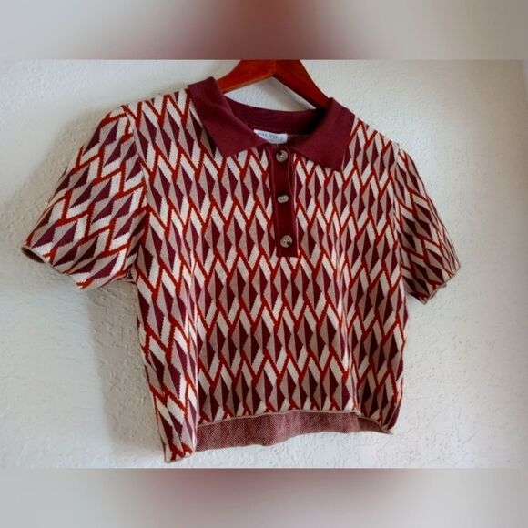 Miss Love polo crop top - Picture 6 of 7